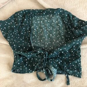 Brandy Melville wrap top